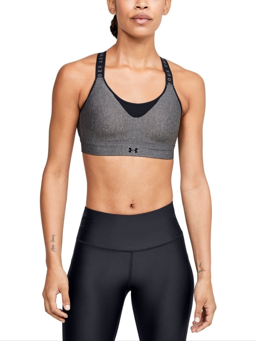 Under Armour Infinity High-Impact Sports Bra Sz L
